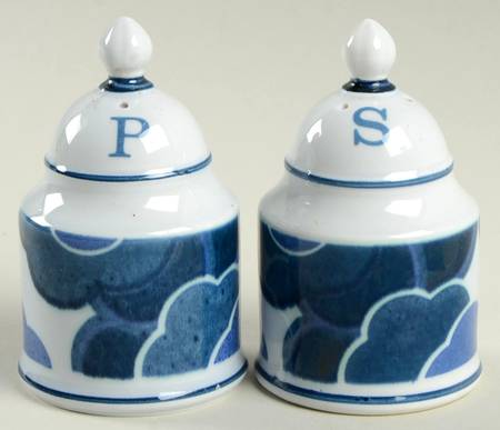 Blue Cloud Salt & Pepper Set