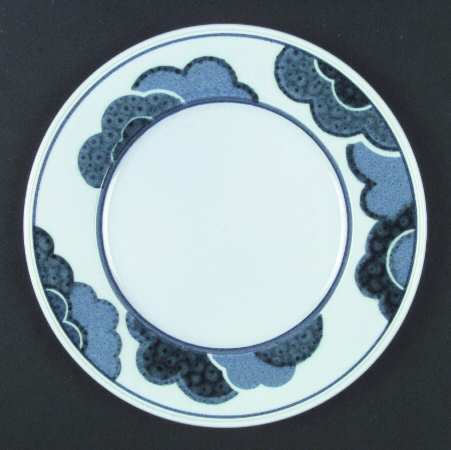 Blue Cloud Salad Plate