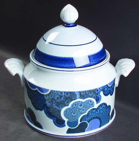 Blue Cloud Tureen &  Lid