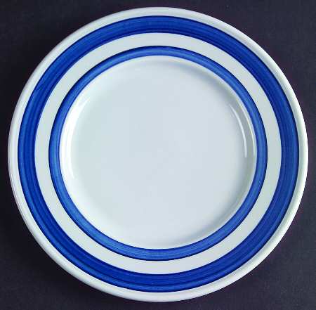 Blue Cloud Bread & Butter Plate