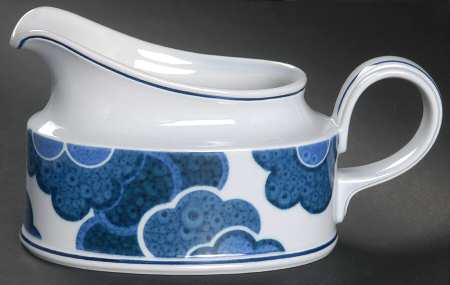 Blue Cloud Gravy Boat