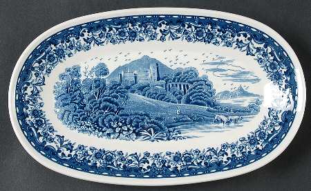 Blue Castle Pickle Dish