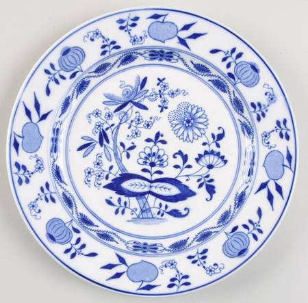 Blue Onion Salad Plate