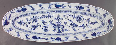 Blue Onion 25" Fish Platter