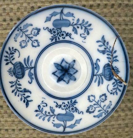Blue Onion Lid for Storage Jar