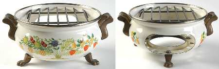 Bon Appetit Metal Warmer Stand
