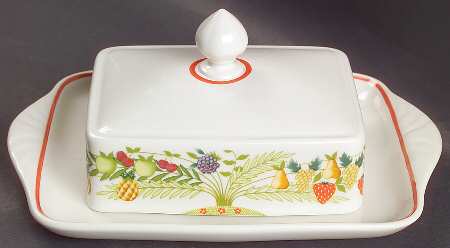 Bon Appetit Rectangular Covered Butter