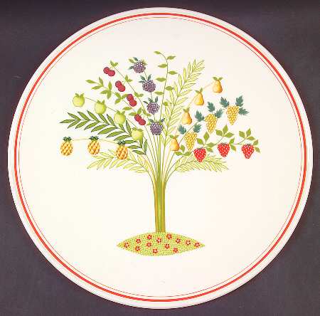 Bon Appetit Cake Plate