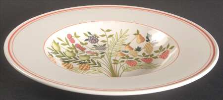 Bon Appetit Large Rim Soup Bowl