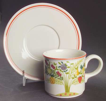 Bon Appetit Oversized Cup & Saucer Set