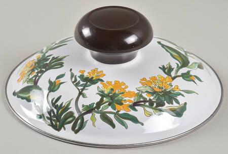Botanica Lid for 1.25 Quart Metal Covered Casserole