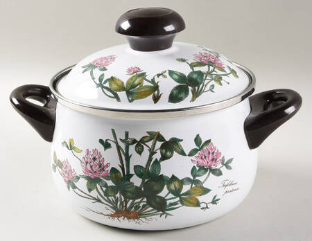 Botanica 2 Quart Metal Covered Casserole
