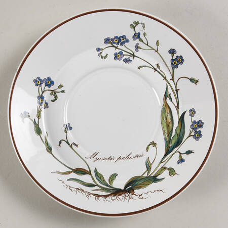 Botanica Saucer for Flat Demitasse Cup