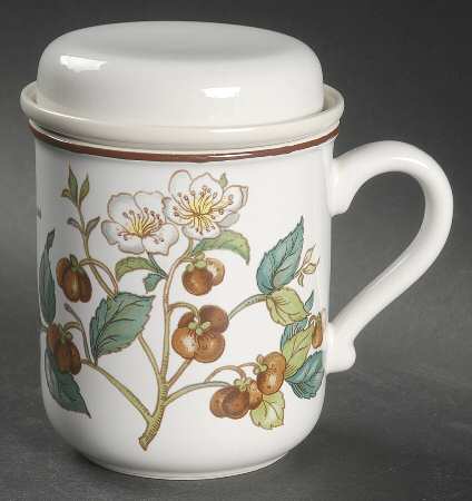 Botanica Mug & Lid w/Tea Strainer Set