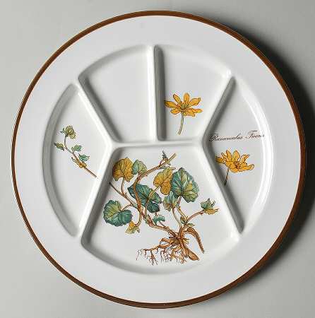 Botanica Fondue Plate