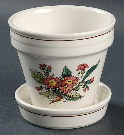Botanica 2" Flower Pot & Underplate