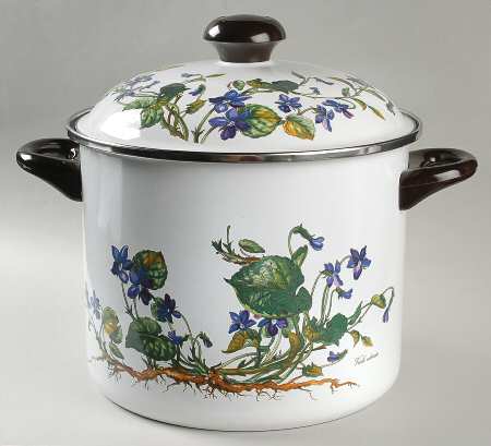 Botanica 8 Quart Metal Stockpot & Metal Lid