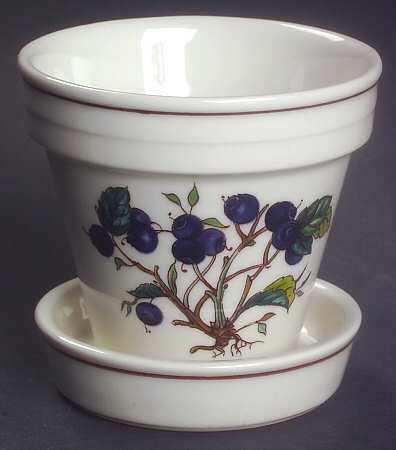Botanica 2" Flower Pot & Underplate