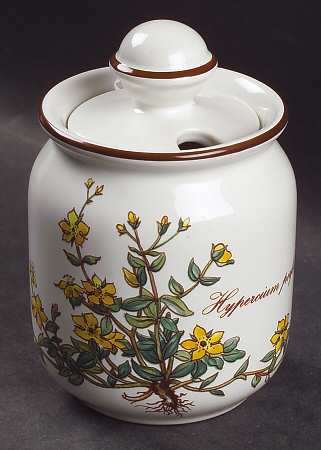 Botanica Mustard Jar & Lid