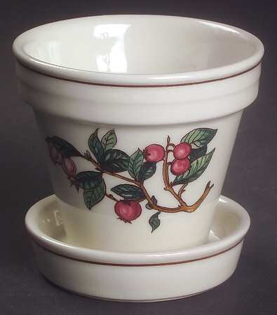 Botanica 2" Flower Pot & Underplate