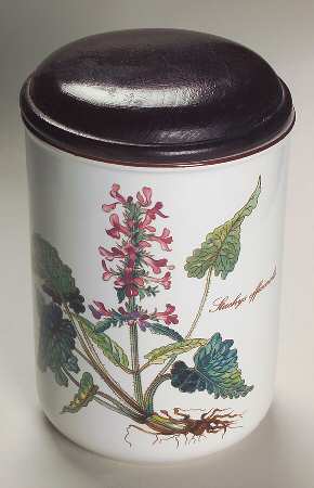 Botanica 5" Storage Jar & Lid