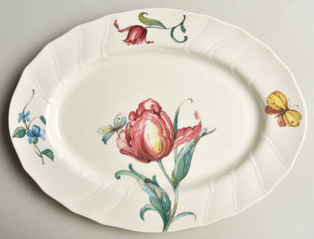 Bouquet 11" Oval Serving Platter