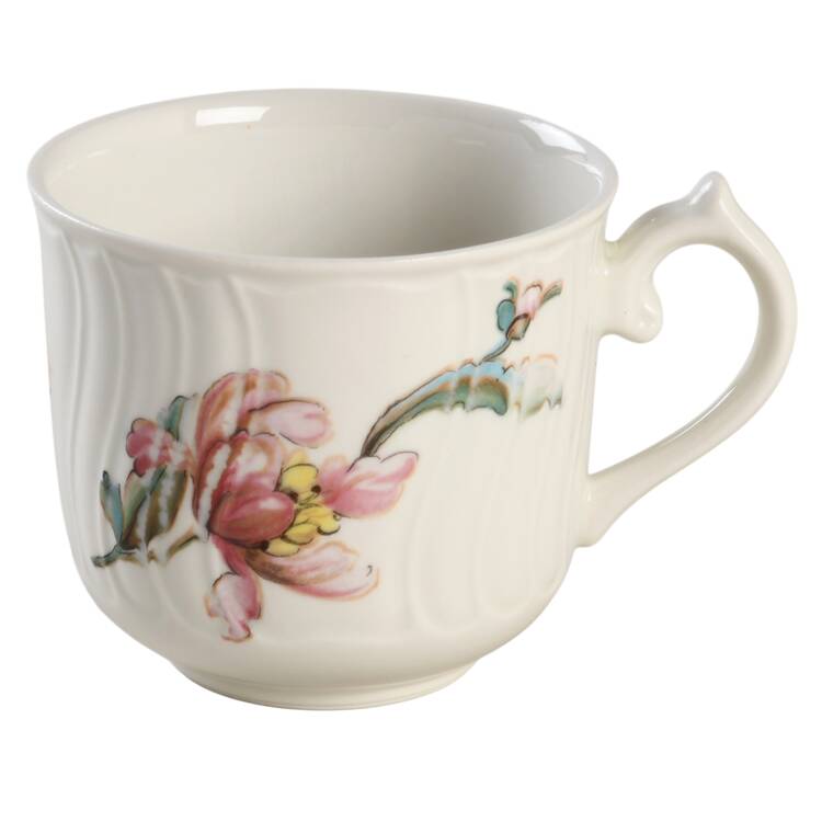 Bouquet Flat Demitasse Cup