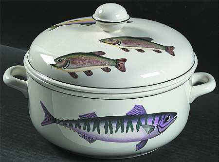 Bouillabaise Tureen &  Lid