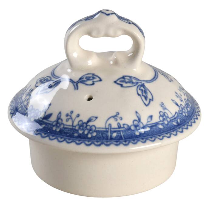Burgenland Blue (Brown Backstamp) Lid for Small Teapot