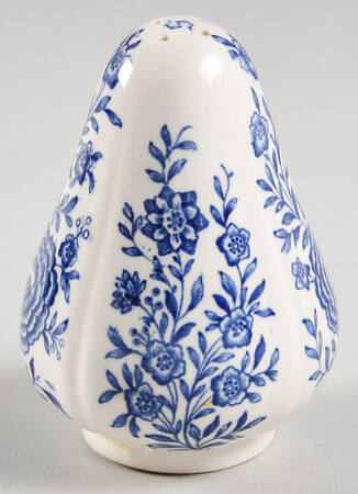 Burgenland Blue (Green Blue, Black Backstamp) Salt Shaker by Villeroy & Boch