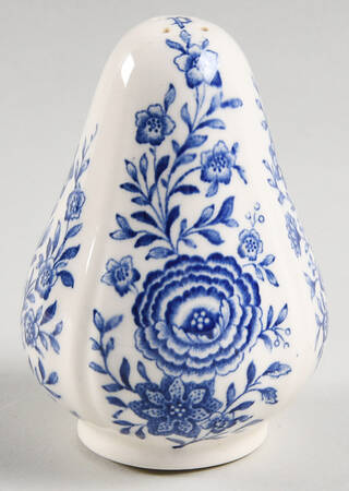 Burgenland Blue (Green Blue, Black Backstamp) Pepper Shaker