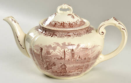 Burgenland Brown Teapot & Lid
