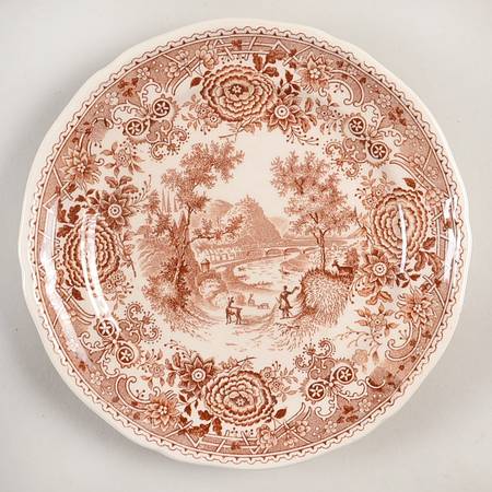 Burgenland Brown Bread & Butter Plate