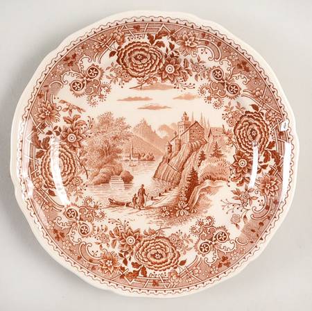 Burgenland Brown Bread & Butter Plate