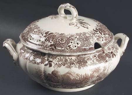 Burgenland Brown Tureen &  Lid