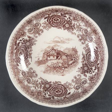 Burgenland Brown Fruit/Dessert (Sauce) Bowl