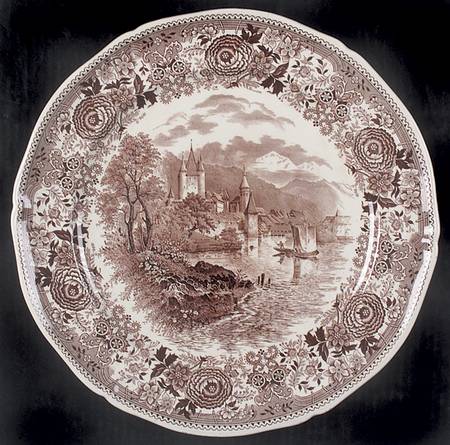 Burgenland Brown 12" Chop Plate (Round Platter)