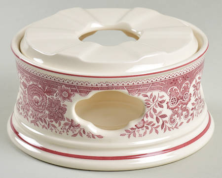 Burgenland Maroon 2 Piece Warmer Stand