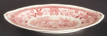 Burgenland Maroon Pickle Dish