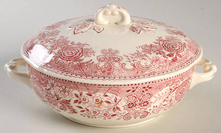 Burgenland Maroon Mini Round Covered Vegetable