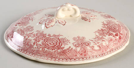 Burgenland Maroon Lid for Mini Round Vegetable