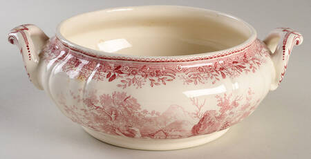 Burgenland Maroon Tureen No Lid