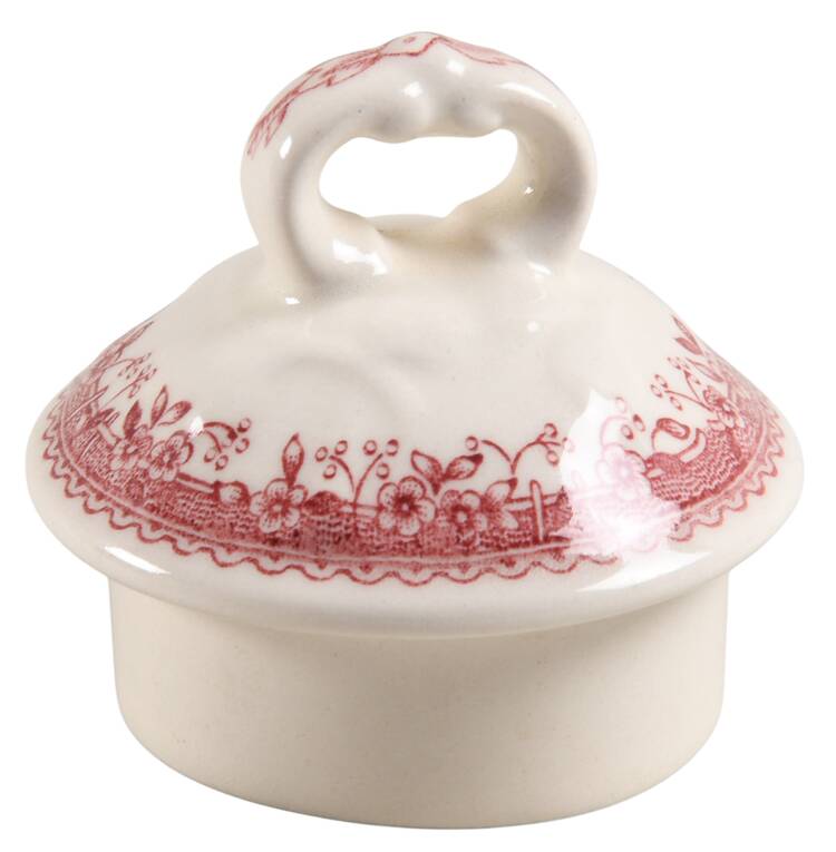 Burgenland Maroon Lid for Mini Teapot