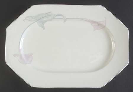 Calla 16" Oval Serving Platter