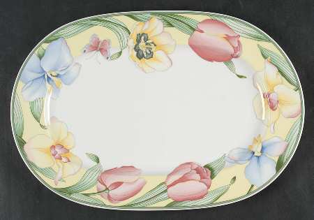 Canari 13" Oval Serving Platter