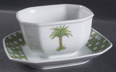 Caribic Gravy Boat with Attached Underplate