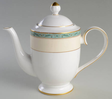 Cassis (Bone) Coffee Pot & Lid