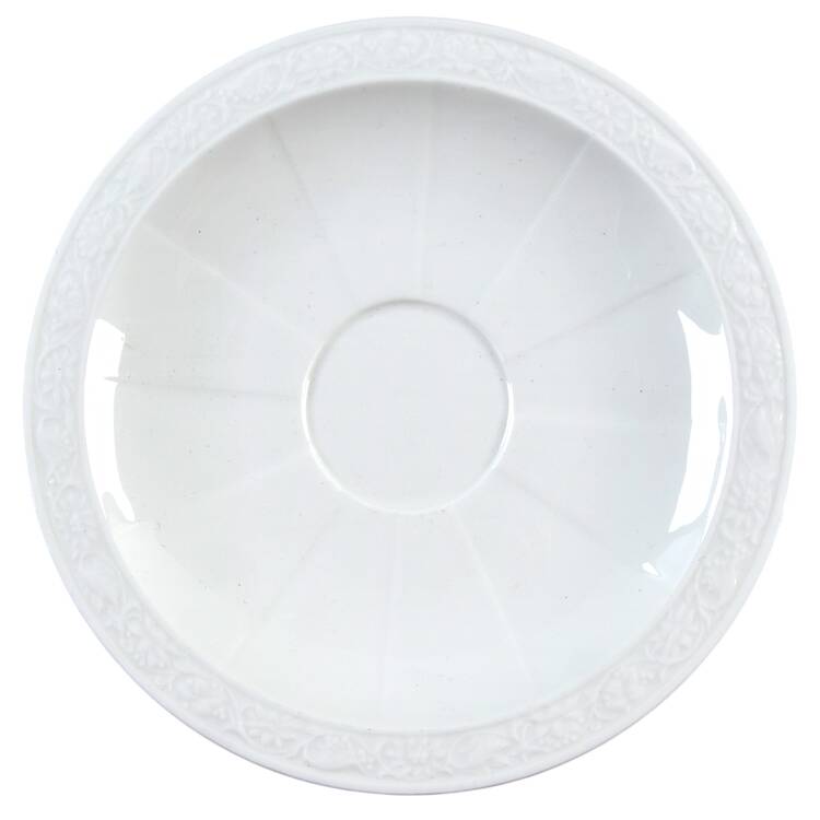 Cameo White (Weiss) Saucer