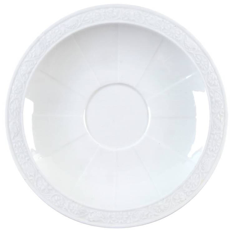 Cameo White (Weiss) Breakfast/Cream Soup Saucer for CSSBRL