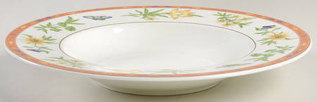 Celine Fleurs (Heinrich) Large Rim Soup Bowl